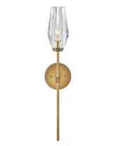 Possini Faceted Clear Crystal Wall Sconce 1-Light - YhLamps